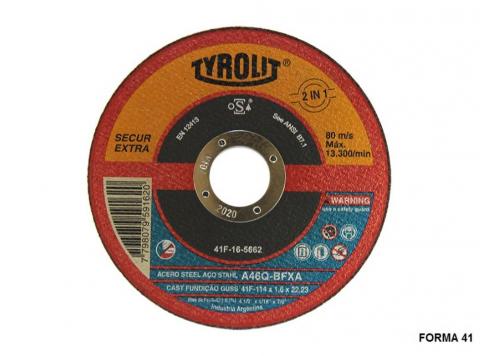 SECUR EXTRA para Corte - 2 en 1, Acero y Acero Inoxidable